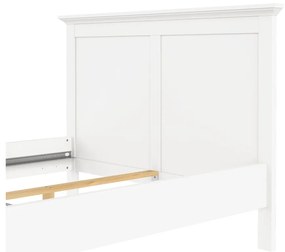 Бяло двойно легло 140x200 cm Paris – Tvilum