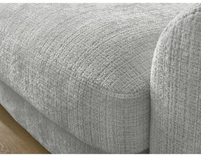 Светлосив шенилов ъглов диван (ляв ъгъл) Leonore – Bobochic Paris