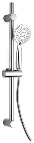 Пластмасов душ комплект от в матово сребрист цвят с ръчен душ 70 cm Hydro – douceur d'intérieur