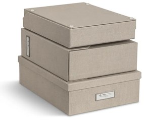 Картонени органайзери за докумнети в комплект от 5 бр. Holger – Bigso Box of Sweden