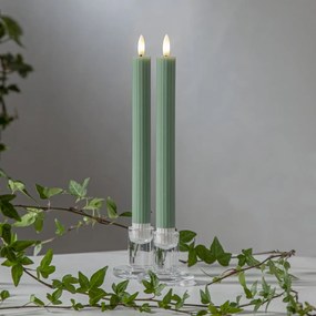 LED свещи в комплект от 2 броя (височина 25 см) Flamme Stripe - Star Trading