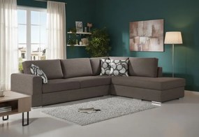 Ъгъл диван Must-Left-295φ 230β cm.-Ash