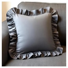 Калъфка за възглавница със смес от памук 40x40 cm Ruffled – Mila Home
