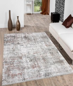 Килим за антре (100 x 300) 45688A - Пудра Прах