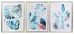 Картина DKD Home Decor Тропически (3 pcs) (60 x 4 x 80 cm)