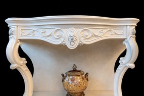 Конзолна маса с огледало CL 006, серия Chanel, в стил Рококо