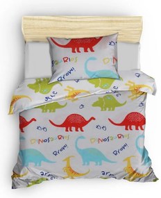 Детска покривка за легло с калъфка за възглавница Dinazorus, 160 x 220 cm Dinozorus - Mijolnir