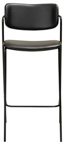 Черен бар стол от изкуствена кожа, височина 107 cm Zed - DAN-FORM Denmark