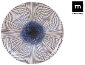 Кръгло плато LA MEDITERRANEA Irys, 33 cm, порцелан