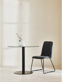 Кръгла трапезна маса със стъклен плот ø 90 cm Metropolitan – Premier Housewares