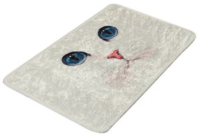 Кремав килим за баня 40x60 cm Blue Eyes – Foutastic