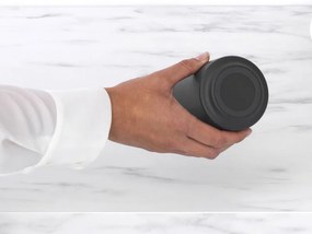 Кутия за аксесоари за баня Brabantia MindSet Mineral 1005686, Противоплъзгаща основа, Минерално покритие, Сив