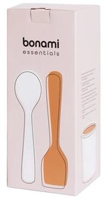 Бамбуков комплект кухненски прибори 8 бр. с поставка - Bonami Essentials
