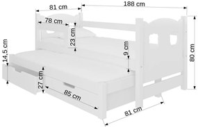Детско легло Sero-Leuko-Mple