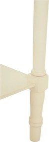 Конзолна маса от масивен бор в цвят слонова кост 30x80 cm Heritage – Premier Housewares