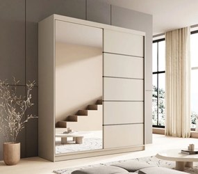 Плъзгащ се гардероб Shelvia 180-Кашмир