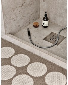 Кафява и бежова пътека за открито и закрито 70x160 cm Hugo Walnut Linen – Pappelina