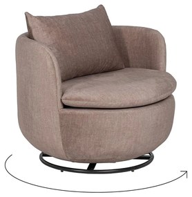 Светлокафяво кресло – Ixia