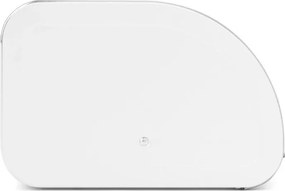 Кутия за хляб Brabantia Roll Top 1003250, 16 л, 44.5х26 см, Лека и здрава конструкция, Бял/Инокс