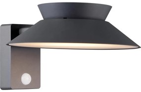 Nordlux - LED соларен стенен осветител със сензор JUSTINA LED/5W/3,7V IP44