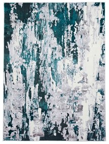 Килим в петролено и светлосиво 80x150 cm Apollo – Think Rugs