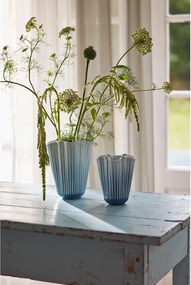 Светлосиня керамична ваза (височина 20,5 cm) Hammershøi – Kähler Design