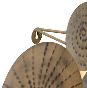 Стенна лампа в стил Арт Деко антично злато 71 см - Kelly