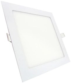 LED Лампа за окачен таван SQUARE LED/18W/230V 2700K 22x22 см бял