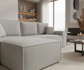 Ъглов диван Malaga mini I-Gkri-Left