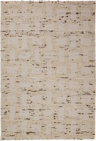 Ръчно изработен килим със смес от вълна в естествен цвят 160x230 cm Rova Blend – Flair Rugs