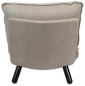 Сив фотьойл Lazy Sack - Zuiver