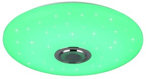 Бяло LED осветително тяло за таван ø 58 cm Musica – Trio