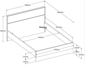 легло Canada-140 x 190