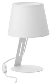 Настолна лампа GRACIA 1xE27/60W/230V бяла
