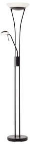Brilliant - Димируема LED подова лампа FINN 2xLED/13W/230V черна