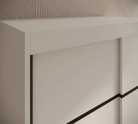 Гардероб Wardis 100 плъзгащ се-Leuko