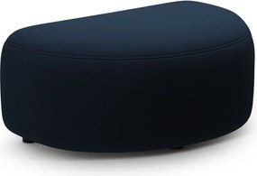 Синя кадифена табуретка Kate – Micadoni