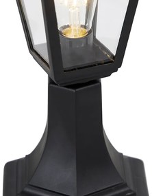 Класически външен стълб черен 44 см IP44 - Capital