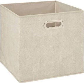 Кутия за съхранение 5Five, 31x31 cm, Бежов