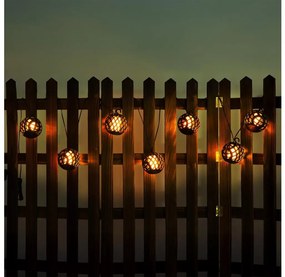 Globo 33686-8 - LED соларен декоративен гирлянд 98xLED/0,1W/3V IP44