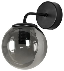 Аплик РИО, черен/сив, 1xE27