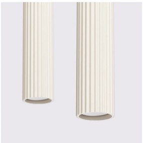 Кремаво висящо осветително тяло Gleam – Sollux