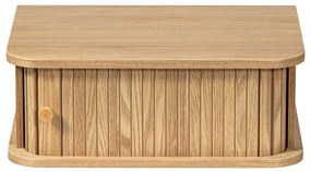 Висящо нощно шкафче от декор от бор в естествен цвят Jena – WOOOD