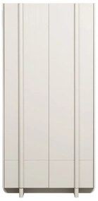 Кремав модулен шкаф от борова дървесина 101x210 cm Basu - WOOOD