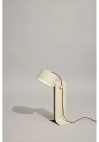 Бежова настолна лампа (височина 32 cm) Crea – Hübsch