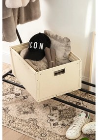 Бежови картонени кутии за съхранение в комплект от 3 броя Ture - Bigso Box of Sweden