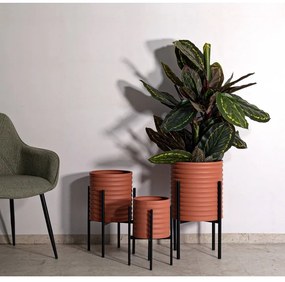 Метални покрития за кашпи в комплект от 3 бр. ø 36 cm Milly – Mauro Ferretti