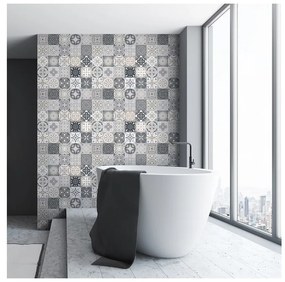 Комплект от 60 декоративни стикера за стена , 15 x 15 cm Fernando - Ambiance