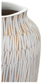 Бяла ваза от полирезин (височина 50 cm) Stiky – Mauro Ferretti