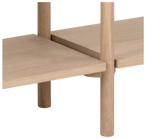 Библиотека от декор от дъб в естествен цвят 169x88x30 cm Braidwood – Actona